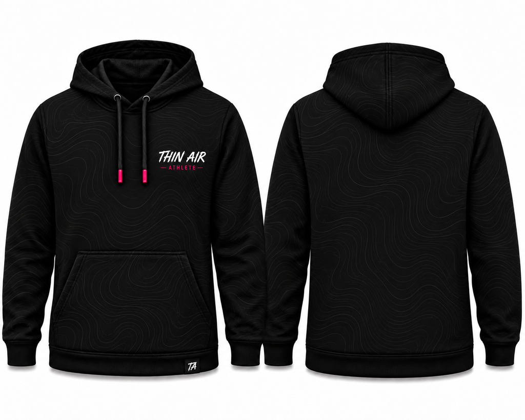Blackout Topo Hoodie — Black